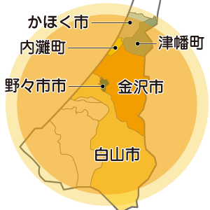 石川県マップ
